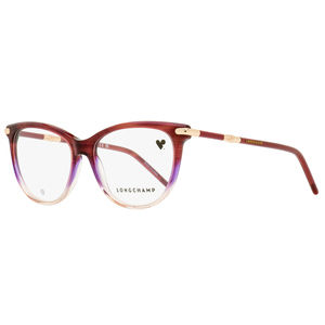Longchamp Soft Oval Eyeglasses LO2727 603 Burgundy-Pink 53mm